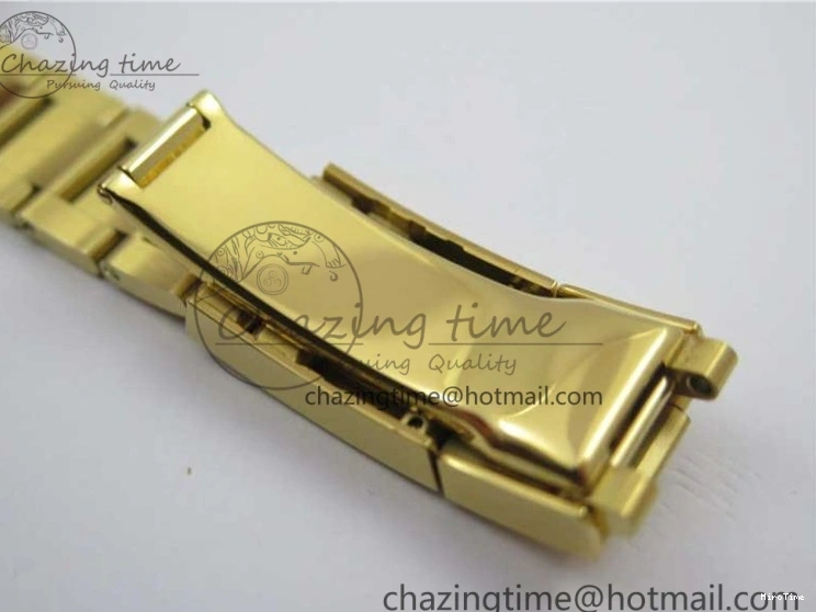 MiroTime 0306 Daytona 116589RBOW YG Rainbow Crystal BLF Best Edition Black Dial on YG Bracelet A SmoothTexture 3175